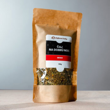 Čaj na dobrú noc s reishi